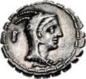 1 Denarius (L. Papius)