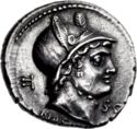 1 Denarius (Lucius Axius L.f. Naso)