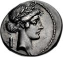 1 Denarius (Q. Pomponius Musa)