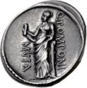 1 Denarius (Q. Pomponius Musa)
