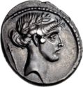 1 Denarius (Q. Pomponius Musa)