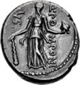 1 Denarius (Q. Pomponius Musa)