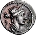 1 Denarius (Faustus Cornelius Sulla)
