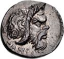 1 Denarius (C. Vibius C.f. C.n. Pansa Caetronianus)