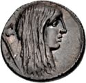 1 Denarius (L. Hostilius Saserna)