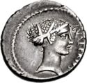 1 Denarius (L. Valerius Acisculus, Veleria Luperca)