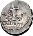 1 Denarius (L. Valerius Acisculus, Giant)