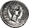 1 Denarius (Mark Antony and Octavian, Mint of Rome)