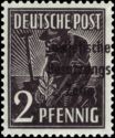 Overprint: Sowjetische Besatzungs Zone