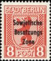 Overprint: Sowjetische Besatzungs Zone