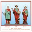 "Alphius, Philadelphus and Cyrinus Martyrs", Paternò, Sicily - Saints (M)
