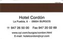 Hotel Cordón