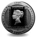 1 Crown (175th Anniversary of the Penny Black Stamp - Silver)