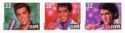 Elvis in Concert (Strip of 3 Se-tenant)