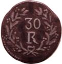 30 Réis (½ Tanga)