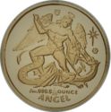 1/20 Angel (Christmas Angel with Christmas Privy Mark - Gold)
