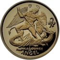 1/20 Angel (Christmas Angel with Christmas Privy Mark - Gold)