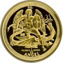 1/20 Angel (Christmas Angel with Christmas Privy Mark - Gold)