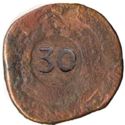 30 Réis (½ Tanga)