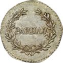 1 Pardao (300 Reis - ½ Rupia)