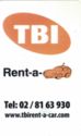 TBI Rent a car