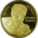 25,000 Dobras (American cultural icon Elvis Presley)