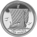 10 Noble (Viking Longship Under Full Sail)