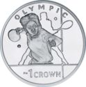1 Crown (Olympic Collection: Tennis - Silver edition)