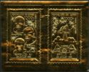 Moon Landing Apollo XI Gold Foil Stamp