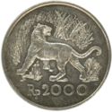 2,000 Rupiah (Conservation - Javan tiger)