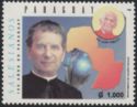 Don Bosco and Map of Paraguay
