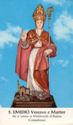 "Emygdius Bishop and Martyr", Monteverde, Bojano, B.N. Marconi - Genova (IT), Molise - Saints (M)