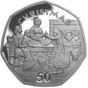 50 Pence (Traditional Christmas Pudding)