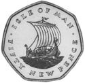 50 Pence (Sailing Viking Ship - Silver edition)
