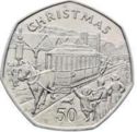 50 Pence (Horse Drawn Tram - Silver)