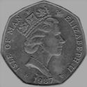50 Pence (Thorneycroft Bus - Silver)