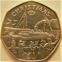 50 Pence (Lady Of Mann Steam Ferry - Gold)