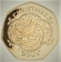 50 Pence (Framed Nativity Scene - Gold)