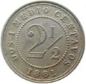 2½ Centavos