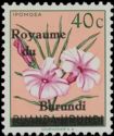 Ipomea filicaulis overprinted "Royaume du Burundi"