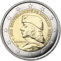 2 Euro (500th An. of the foundation of Monaco's Sovereignty)
