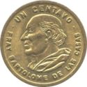1 Centavo (No outlined coat. Modified portrait. Larger date. Smaller letters. Lighter let)