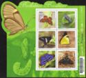 Brazilian Butterflies Mini Sheet