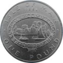 1 Pound (Manx Town Series, Peel - Silver)
