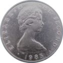 1 Pound (Manx Town Series, Peel - Platinum)