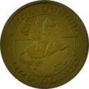 1 Pound (Viking Warrior on Horseback - Gold)
