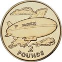 2 Pounds (Blimp - Gold)