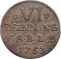 6 Pfennig (VI Pfenning)