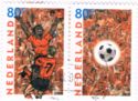 European Football Championship Se-tenant Pair from Booklet