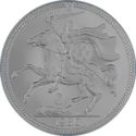 5 Sovereign (Norse Warrior on Horseback)